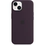 Чехол для iPhone Apple for iPhone 14 Silicone Case with MagSafe Elderberry (MPT03) : Материалы Силикон