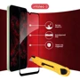 Аксессуар для смартфона Intaleo Tempered Glass Full Glue Black for Samsung A245 Galaxy A24 4G/M346 Galaxy M34 5G: Материал стекло