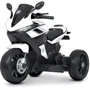 Дитячий електромотоцикл 3 колісний Bambi Racer білий (M 4454EL-1)