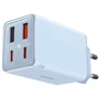 Зарядное устройство Baseus Wall Charger GaN6 Pro 2хUSB-C+2xUSB 65W Blue with USB-C Cable (P10162701313-00) фото 10