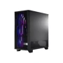 Корпус Modecom Perun Apex ARGB Midi Black (AT-PERUN-4F-ARGB-10-00000): Материал передней панели пластик