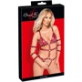 Боди с фиксаторами для рук Orion Bad Kitty Strap Body Red, L