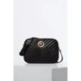 Жіноча сумка крос боді Guess Kamryn Crossbody Top Zip чорна (HWBQ6691120-BLA)