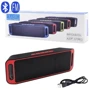 Bluetooth Колонка Music Megabass A2dp Stereo SC-208 Red фото 2
