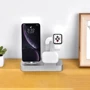 Док-станция COTEetCI Base29 3in1 Stand Silver (CS7211-TS) for Apple iPhone, Apple Watch and Apple AirPods фото 2