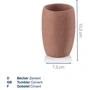 Стакан для зубных щеток KELA Roda красная глина 7.5х7.5х10.5 см (23751)