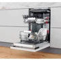 Встраиваемая посудомоечная машина Whirlpool WSIO 3O34 PFE X: Вместимость (комплектов) 10
