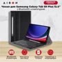 Аксессуар для планшетных ПК AirOn Premium Case Smart Keyboard Black for Samsung X810 Galaxy Tab S9 Plus: Цвет черный