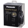 Наушники Panasonic RP-HTF295E-K Black: Тип конструкции полноразмерные
