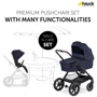 Универсальная коляска 2 в 1 Hauck Walk N Care Dark Navy Blue (16545-4) фото 9