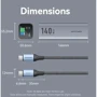 Внешний аккумулятор Vention Power Bank 27000mAh LED Display 140W Gray (FHVH0)