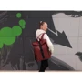 Женский рюкзак Sambag RollTop One бордовый (24208005): Тип ручки Плечевой ремень, Короткая ручка
