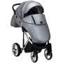 Коляска 2 в 1 Adamex Chantal Star Polar (Chrome) шкіра 100% Star 122 (624718): Стать дитини дівчинка, хлопчик