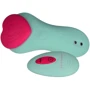 Вибромассажер FairyGasm HeartGem green