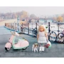 Транспорт для кукол LORI Скутер со светом и звуком, коляской и собачкой (LO37034Z): Производитель Lori