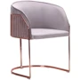 Кресло AMF Kagu, rose gold, light grey (545680): Тип кресла