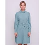 Сукня Petite by GrandUA Таля PETITE 40 блакитне повсякденне до середини стегна: Склад Еластан, поліестер