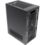 Корпус 1STPLAYER R6-A-3R1 Color LED Black: Матеріал передній панелі пластик