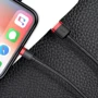 Кабель Baseus USB Cable to Lightning 2.4A 50cm Red/Black (CALKLF-A19) фото 4