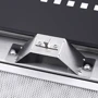 Вытяжка Pyramida HES 30 (D-600 MM) Black/AJ: Материал корпуса нержавеющая сталь/стекло