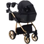 Коляска 2 в 1 Adamex Barcelona Polar (Pink Gold) BR408 (624628): Ширина шасси 58.5 см
