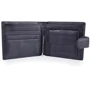 Мужское портмоне ST Leather Accessories черное (NST113-1-black): Материал Натуральная кожа