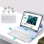 Аксессуар для iPad BeCover Case Smart Keyboard Light Blue for iPad 10.2 2019-2021/iPad Air 2019/Pro 10.5 (711136): Цвет голубой