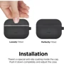 Чехол для наушников Elago Silicone Basic Case Dark Gray (EAPP2SC-BA-DGY) for Apple AirPods Pro 2 фото 4