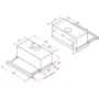 Вытяжка Perfelli TL 5611 I: Рекомендуемая площадь помещения (при высоте 2,7 м), м² от 28 кв.м