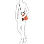 Женская сумка тоут Furla Dolcezza S Drawstring манговая (941431): Пол Женский