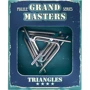 Grand Master Puzzles TRIANGLES blue Головоломка металлическая