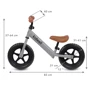 Беговел Kidwell REBEL Grey (Hnrt_4717): Возраст от 2 лет
