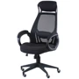 Кресло Special4You Briz (E5005) black/black fabric: Тип для руководителей