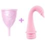 Менструальна чаша Femintimate Eve Cup розмір S з переносним душем