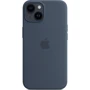 Чехол для iPhone Apple iPhone 14 Plus Silicone Case with MagSafe - Storm Blue (MPT53ZE/A): Материалы Силикон