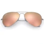 Солнцезащитные очки Ray-Ban с зеркальными линзами, авиатор (RB_3025 019/Z2): Форма оправы Авиатор