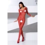 Бодистокинг с крупной сеткой Passion BS077 red