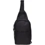 Мужская сумка-слинг Nevy Fabric черная (V901v-black): Пол Мужской
