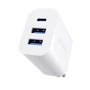 Зарядное устройство Proove Wall Charger 2xUSB+USB-C Rapid 30W White (WCRP30210002): Количество USB-портов 3