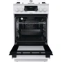 Плита комбинированная Gorenje K5342WF: Тип варочной поверхности газовая