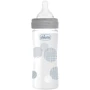 Бутылочка стеклянная Chicco Well-being Physio Colors с силиконовой соской 0м+ 240 мл Серая (28721.30)