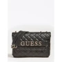 Жіноча сумка через плече Guess Illy Convertibe Crossbody Flap чорна (HWVG7970210-BLA)
