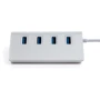 Адаптер Vinga Adapter USB-C to 4xUSB3.0 1m cable Aluminium (VCPHCU304): Интерфейс подключения USB-C