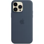 Чохол для iPhone Apple for iPhone 14 Pro Max Silicone Case with MagSafe Storm Blue (MPTQ3) : Колір синий