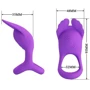 Виброкольцо LYBAILE Pretty Love Vibrant Penis Ring Silas Purple