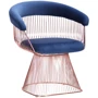 Крісло AMF Roller, rose gold, royal blue (545679): Виробник AMF