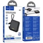 Внешний аккумулятор Hoco Power Bank 10000mAh Q23 Blade with Cable PD 20W/22.5W Black: Тип батареи Литий-полимерные