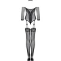 Бодистокинг Obsessive Bodystocking G333 black S/M/L