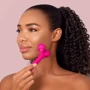 Массажер Звуковой ролик для лица GESKE Sonic Facial Roller 4 в 1 Magenta (GK000040MG01)