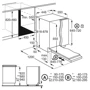 Посудомоечная машина Zanussi ZDV12003FA: Размеры 81,8x44,6x55 см